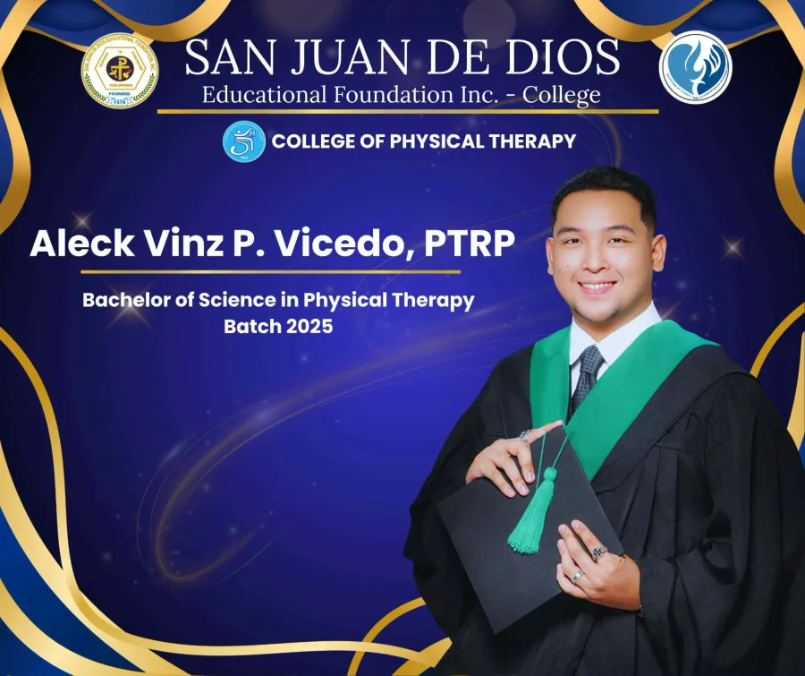 Aleck Vinz P. Vicedo, PTRP